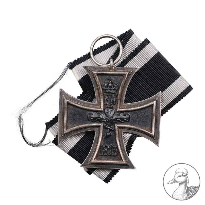 Orden Eisernes Kreuz 2. Klasse EK II 1. Weltkrieg 1914 1918

Authentisches Sammlerstück aus dem Zeitraum des Ersten Weltkrieges mit Hersteller Punze; des Herstellers SW Berlin im Bandring. Mit dazugehörigem Band. Guter sammelwürdiger Zustand