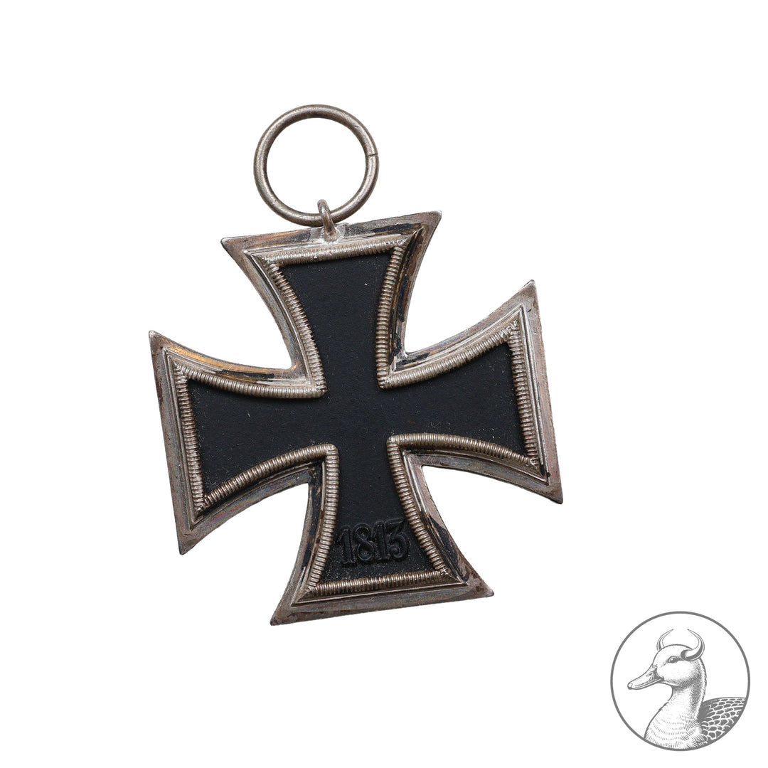 Orden Eisernes Kreuz 2. Klasse EK II 2. Weltkrieg 1939&nbsp;

Authentisches Sammlerstück aus dem Zeitraum des Zweiten Weltkrieges. Eisernes Kreuz zweiter Klasse ohne Hersteller im sehr schönen Zustand.