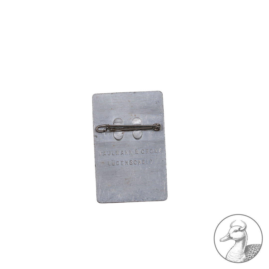 Originales Kleinabzeichen 12. Deutsches Sängerbundesfest und Feier des 75.jähr. Bestehens des deutschen Sängerbundes 1862-1937 Breslau 28.7.-1.8.1937