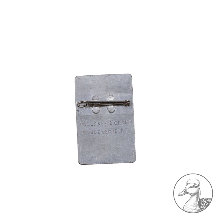 Originales Kleinabzeichen 12. Deutsches Sängerbundesfest und Feier des 75.jähr. Bestehens des deutschen Sängerbundes 1862-1937 Breslau 28.7.-1.8.1937