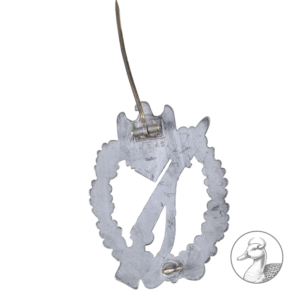 Infanterie-Sturmabzeichen (ISA) Silber Auszeichnung des Heeres der Wehrmacht von dem Hersteller Werner Redo