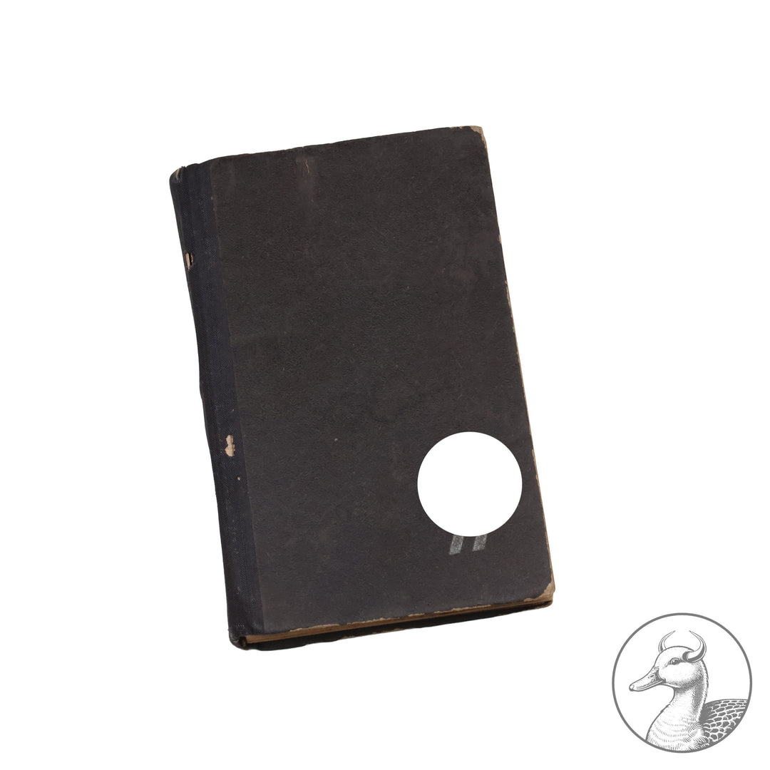 Kleiner Soldatenfreund Taschenkalender der SS Truppen aus dem Jahr 1944 vollständig erhalten teils beschriftet mit persönlichen Notizen mit Embleme der SS auf dem Einbund