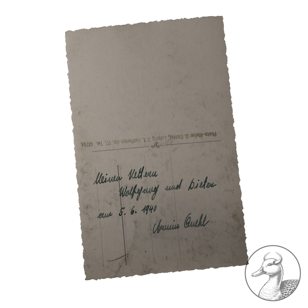 Originales Portrait eines Leipziger HJ Führers.

Authentisches und seltenes Zeitdokument aus dem Zeitraum des Dritten Reiches. Seltenes HJ Portrait Leipzig Sachsen.