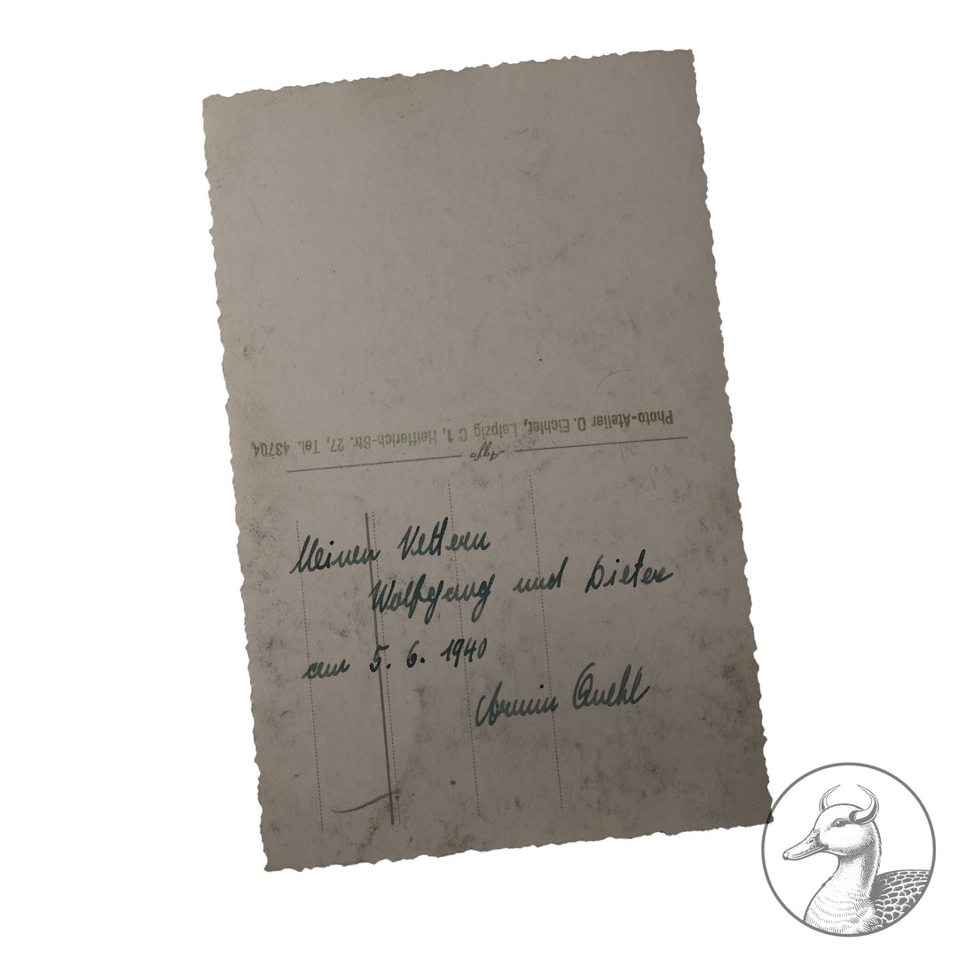 Originales Portrait eines Leipziger HJ Führers.

Authentisches und seltenes Zeitdokument aus dem Zeitraum des Dritten Reiches. Seltenes HJ Portrait Leipzig Sachsen.