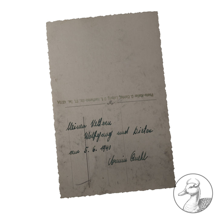 Originales Portrait eines Leipziger HJ Führers.

Authentisches und seltenes Zeitdokument aus dem Zeitraum des Dritten Reiches. Seltenes HJ Portrait Leipzig Sachsen.