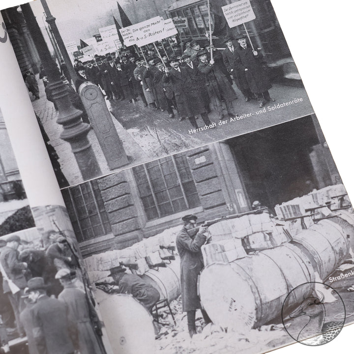 Originales Partei-Propagandamaterial "Der Weg der NSDAP" - Entstehung, Kampf und Sieg (der Reichsführer SS / SS-Hauptmann Berlin)

Das Propgandaheft in DinA5 Format umfasst 141 Seiten plus Einband.