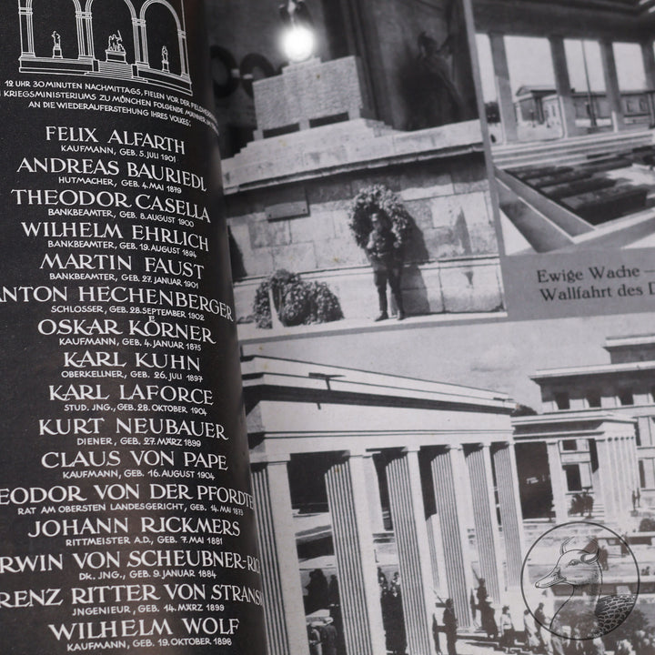 Originales Partei-Propagandamaterial "Der Weg der NSDAP" - Entstehung, Kampf und Sieg (der Reichsführer SS / SS-Hauptmann Berlin)

Das Propgandaheft in DinA5 Format umfasst 141 Seiten plus Einband.