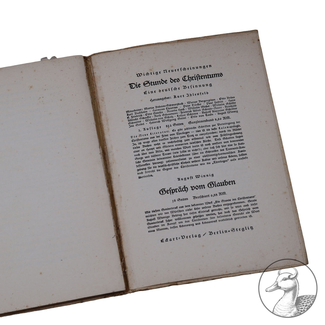 "Europa - Gedanken eines Deutschen" von August Winnig