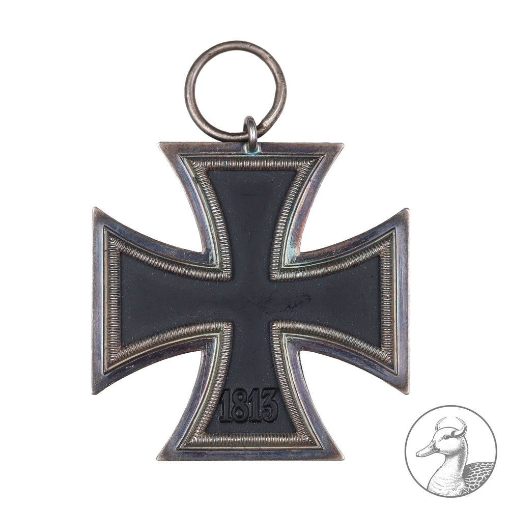 Orden Eisernes Kreuz 2. Klasse EK II 2. Weltkrieg 1939&nbsp;

Authentisches Sammlerstück aus dem Zeitraum des Zweiten Weltkrieges. Eisernes Kreuz zweiter Klasse im gebrauchten aber sammelwürdigem Zustand. Ohne Hersteller.