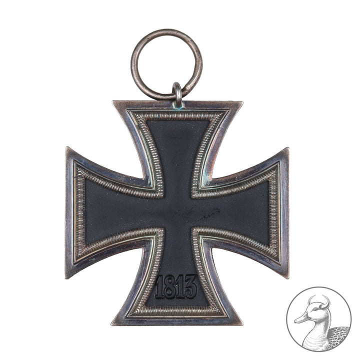 Orden Eisernes Kreuz 2. Klasse EK II 2. Weltkrieg 1939&nbsp;

Authentisches Sammlerstück aus dem Zeitraum des Zweiten Weltkrieges. Eisernes Kreuz zweiter Klasse im gebrauchten aber sammelwürdigem Zustand. Ohne Hersteller.