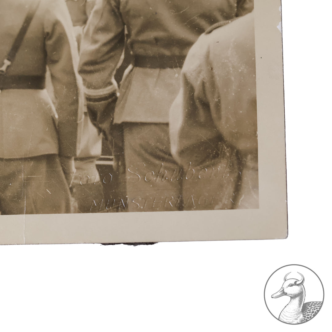 Originale  Fotografie Adolf Hitler  Besuch Münsterlager