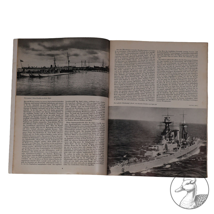 Zeitschrift der Auslands-Organisation der NSDAP "Deutsches Wollen" Jahrgang 1 Berlin, Oktober 1939 Nr. 11

Zeitschrift "Der Krieg auf See", "Motorisierte Wehrmacht", "Kriegsschauplatz England" 32 Seiten