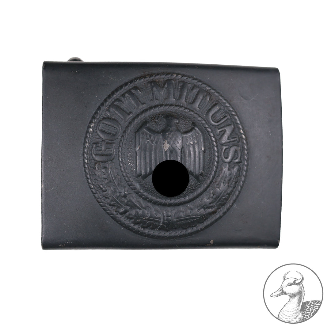 &nbsp; Koppelschloss "Gott mit uns" Heer

Koppelschloss des Heeres des Herstellers Noelle und Hueck 1942 in sehr gutem Zustand mit fast vollständig erhaltener Lackierung. Ein wirklich schönes Stück in sehr guter Erhaltung.