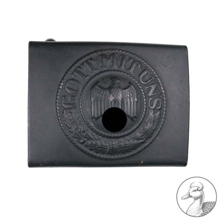 &nbsp; Koppelschloss "Gott mit uns" Heer

Koppelschloss des Heeres des Herstellers Noelle und Hueck 1942 in sehr gutem Zustand mit fast vollständig erhaltener Lackierung. Ein wirklich schönes Stück in sehr guter Erhaltung.