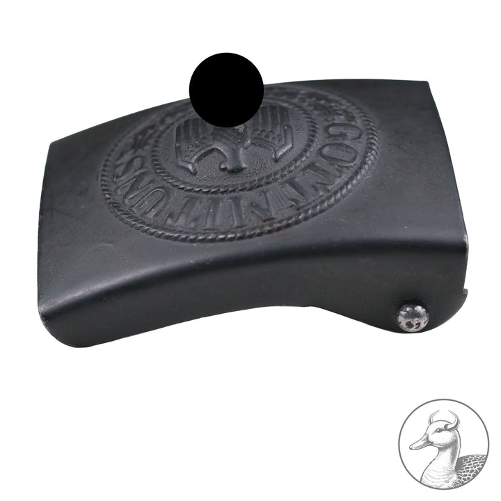 &nbsp; Koppelschloss "Gott mit uns" Heer

Koppelschloss des Heeres des Herstellers Noelle und Hueck 1942 in sehr gutem Zustand mit fast vollständig erhaltener Lackierung. Ein wirklich schönes Stück in sehr guter Erhaltung.