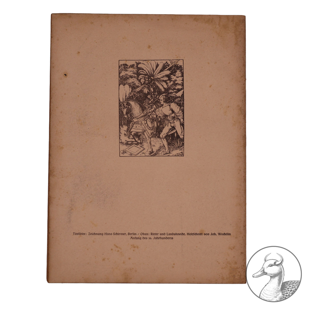 Der Schulungsbrief "Wehr - Wille und Kraft" 3. (verstärkte) Folge 1939 Berlin VI. Jahrgang NSDAP

Das zentrale Monatsblatt der NSDAP und DAF (Hauptschulungsamt) / herausgegeben von der Reichsorganisationsleitung der NSDAP 1939 / 64 Seiten&nbsp;
