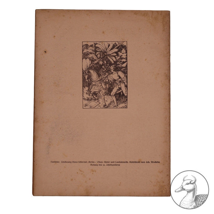 Der Schulungsbrief "Wehr - Wille und Kraft" 3. (verstärkte) Folge 1939 Berlin VI. Jahrgang NSDAP

Das zentrale Monatsblatt der NSDAP und DAF (Hauptschulungsamt) / herausgegeben von der Reichsorganisationsleitung der NSDAP 1939 / 64 Seiten&nbsp;
