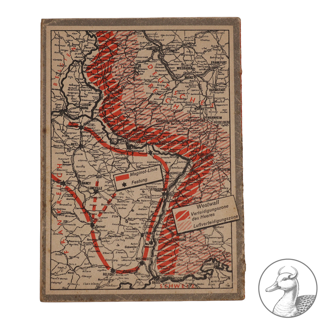 "Wir von der Westfront" - Kampfberichte unserer Soldaten Nr.1 - Wehrpolitische Schriftenreihe: Kleine Kriegshefte

Zentralverlag der NSDAP / Franz Eher, Nachfl. GmbH Berlin Druck Deutscher Verlag. 32 Seiten