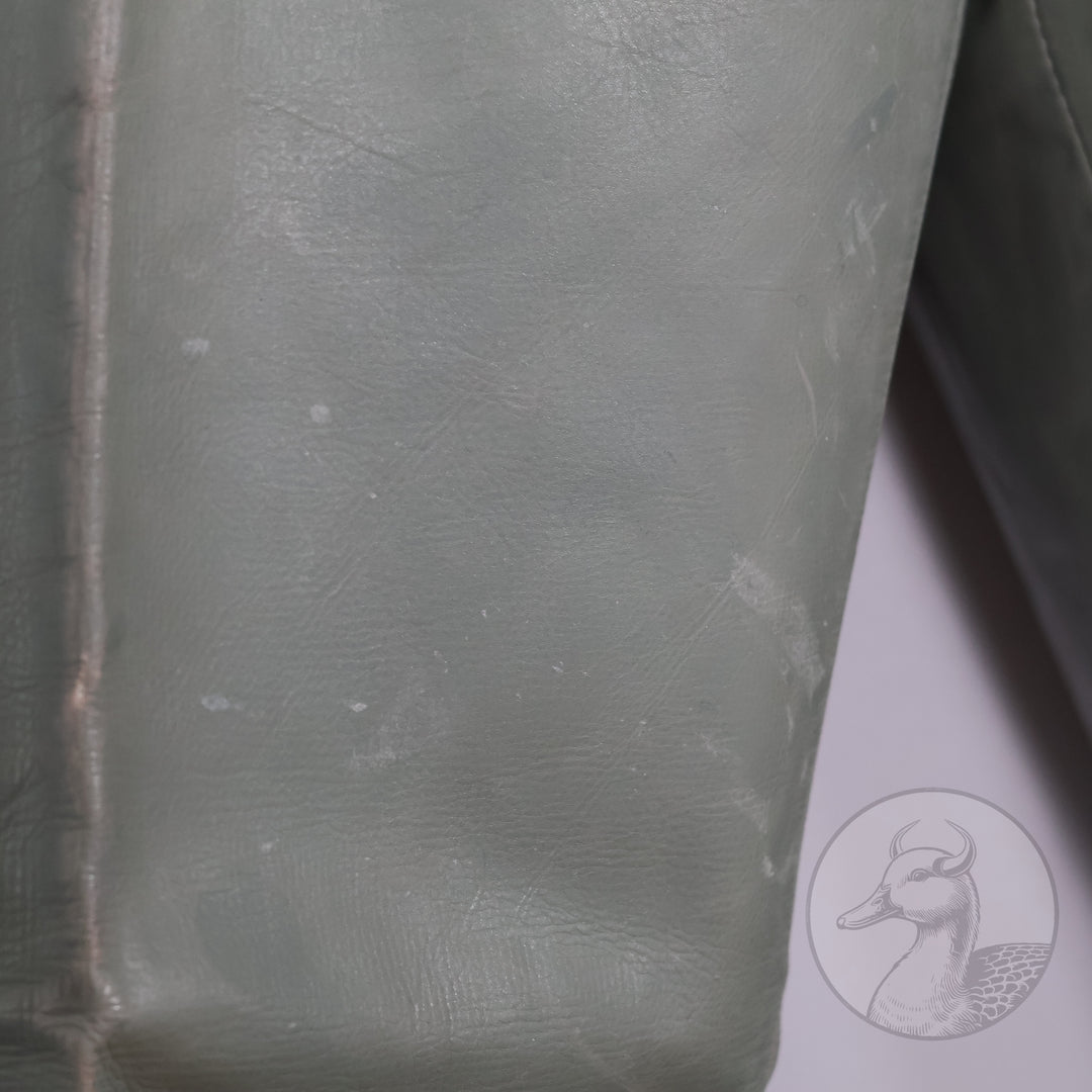 Originales Set Wachmantel Lederkombination der deutschen Kriegsmarine zweiter Weltkrieg (Mantel/Hose + Mütze)