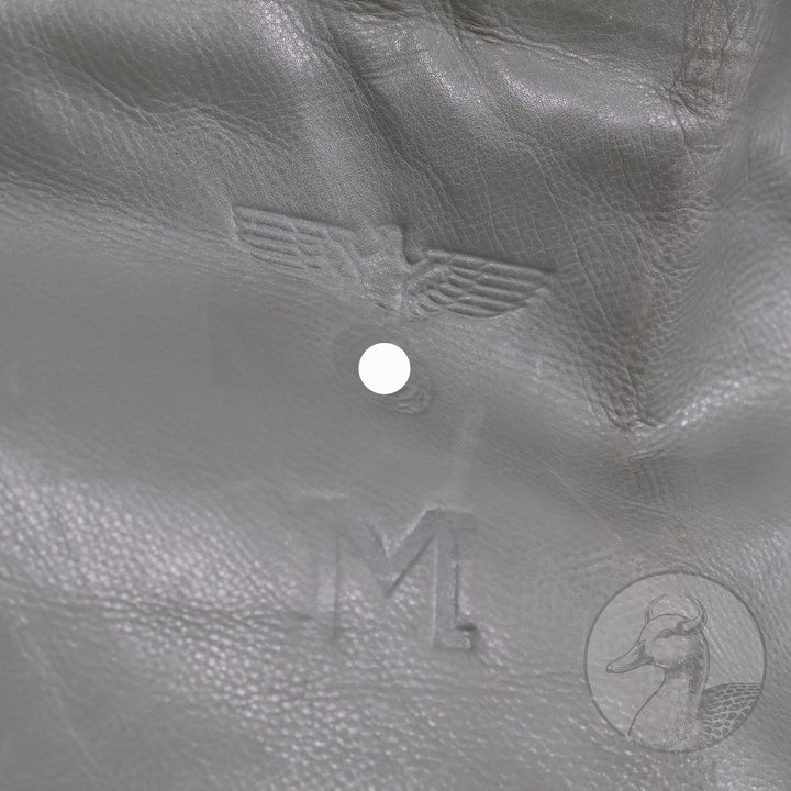 Originales Set Wachmantel Lederkombination der deutschen Kriegsmarine zweiter Weltkrieg (Mantel/Hose + Mütze)